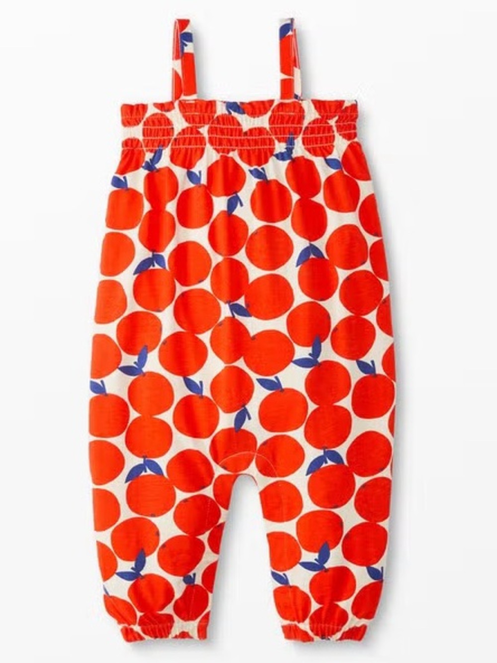 HANNA ANDERSSON Citrus Fruit Baby Romper 6-12 months